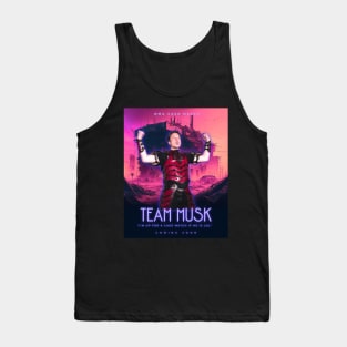 Team Elon Musk MMA Cage Fight Tank Top